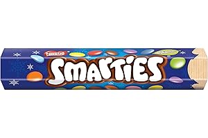 Smarties Milk Chocolate Giant Tubes, Christmas Chocolate Gift, 120 g