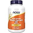Now Foods Black Currant Oil, 1000 mg, 100 Softgels