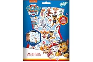Totum Paw Patrol Nickelodeon Pegatinas Para Ventana con Escena Paisaje