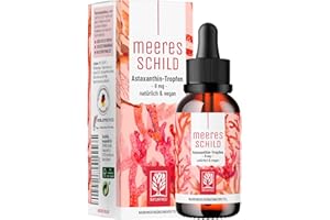 ‎NATURTREU Astaxanthin Tropfen hoch dosiert & vegan - Die perfekte Alternative zu Astaxanthin Kapseln - 100% natürliches Astaxanthin aus Hawaii - 30ml