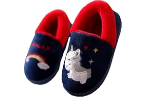 Lvptsh Pantofole Bambine Inverno Caldo Ciabatte Bambino Pantofole Ragazze Home Slipper Invernali Scarpe di Cotone Antiscivolo