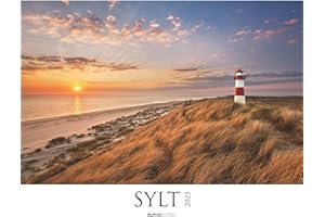 ‎ALPHA EDITION Alpha Edition - Sylt 2025 Bildkalender XXL, 60x50cm, Kalender mit Insel-Einblicke, großflächige Aufnahmen für jeden Monat, Monatsübersicht und internationales Kalendarium