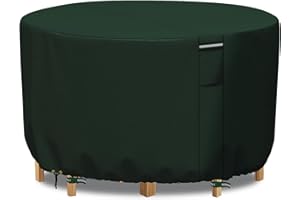 RICHIE Garden Furniture Covers Waterproof Garden Outdoor Table Cover 230x90cm, Heavy Duty 600D Oxford PVC Breathable Coating for Furniture Sets Patio Table Cover Green