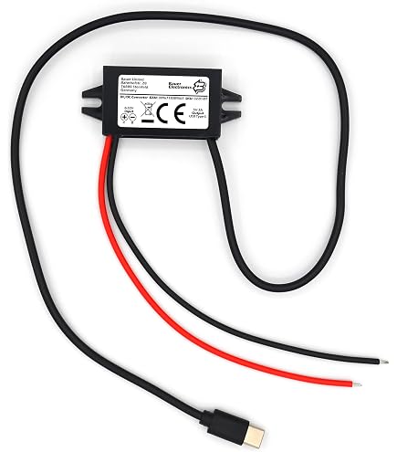 USB-C Pigtail Kabel - 5 Stück, Je 1 M, 90 Grad Winkel, 2-adrig Für DIY-Projekte