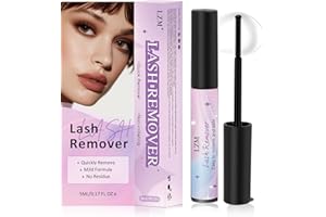 LZM Bond And Seal Lash Glue Remover 5ml/0,17 Fl.Oz Szybkie usuwanie rzęs Cluster Lashes Klej Bezpieczeństwo i delikatna formuła Środek do usuwania rzęs dla pojedynczych rzęs