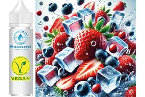 ‎SASAMI Chillberry Fusion - Strawberry Blueberry Ice Aroma Konzentrat - Vegan - Sasami - 10ml