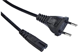 Kabel zasilający do PC ósemka Akyga AK-RD-02A IEC C7 – CEE 7/16 Europlug 3.0m