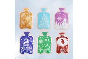 FFTANXS Lot de 6 Chaufferette Main Reutilisable,Chaufferette Main Portable Instantané,pour Enfants et Adultes Le Camping en Plein Air, RandonnéE,Ski 12 x 7cm