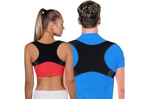 HADSOMUN Haltungskorrektur für eine ergonomische und Körperhaltung - Komfortabler Rückengurt zur Vorbeugung von Schmerzen Damen und Herren Haltungskorrektur Rücken