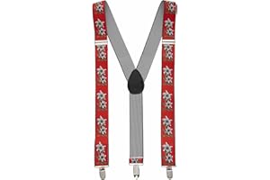 Widmann W MILANO Party Fashion - Tirantes, accesorio para disfraces, accesorio, fiesta de la cerveza, fiesta popular, carnaval