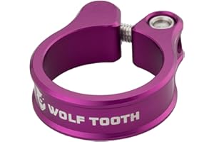 Wolf Tooth | Seatpost Clamp 36.4mm | Purple | Customisable Bike Accessories and Components Precision Engineered