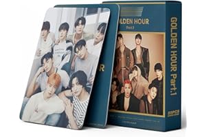 Driflo ATEEZ Photocards, ATEEZ Album, Kpop Card, Wooyoung Photocards Greeting Ca-rd, Kpop Car-d Postcard, 55 Pcs, Birthday Gift Car-ds for Fans