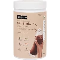 Kapiva Slim Shake - India's First Ever Complete Meal Replacement Powered With 6 Ayurvedic Herbs - Helps in Weight…
