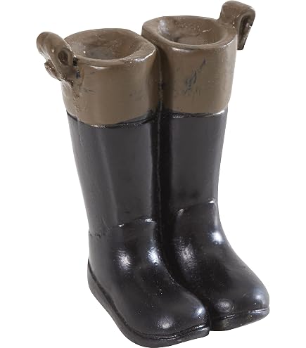 1/12 Puppenhaus Miniatur Gummistiefel Rot – 27x9x35 Mm, Garten-Deko Für Puppenstube, Handgefertigt