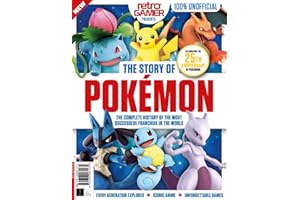 The Story of Pokemon: Complete History and Guide to All 8 Generations - Illustrated Pokemon Book with Full Pokedex Details - From Red and Blue to Modern Games, Anime & Trading Cards