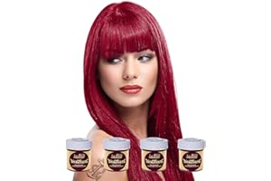 La Riche Directions Pack De 4 Colorations Semi-Permanente (Rose Red / Rose Rouge)