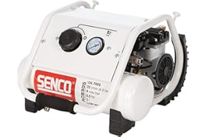Senco AC8305 Low Noise Compressor 0.5 hp 240V, with a Compact Design and Convenient Carry Handle That Make it Easy to Transport