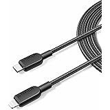 Anker USB C to Lightning Cable, 310 USB-C to Lightning Braided Cable(6ft, Black), MFi Certified, Fast Charging Cable for iPho
