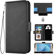 Leder Wallet Case Für Oukitel WP55 5G – Magnetische Flip-Hülle Mit Kartenfach, Standfunktion & Wildleder-Optik, Hellbraun