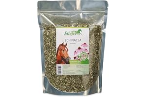 Stiefel, sacchetto da 500 g di echinacea per cavalli, per la difesa del sistema immunitario, aiutare il processo di guarigione e come prevenzione [etichetta in lingua italiana non garantita]