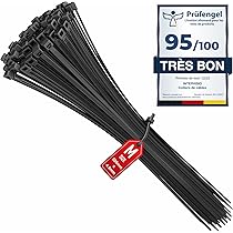 Collier Serrage Vert Colliers Rislan 2,5 X 100 Mm (sachet De 100 Serre De Jardin Verre