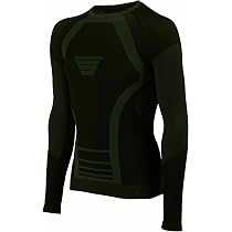 Maglietta Termica Donna BRAND KRUZE – Manica Lunga, Elasticizzata, Calda, Invernale, Nero, Taglia XL - 2