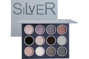 Palette maquillage fard à paupières naturel neutre Smokey, pigment Afflano eyeshadow palette mélange 12 couleurs, du beige abricot à la suie et au brun noir, pour un maquillage des yeux énigmatique