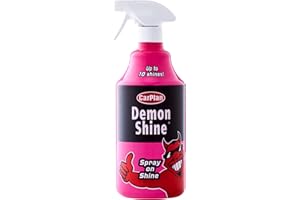 CarPlan Demon Shine Instant Shine Spray for Cars & Motorcycles - Gloss Finish - Manual Sprayer - 1 Litre