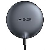 MagSafe Charger Compatible, Anker MagGo Magnetic Wireless Charger (Pad), Qi2 Certified 15W Ultra-Fast Wireless Charger, For i