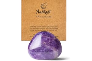 XIANNVXI Polie Cristal Améthyste Pierre Cristal Améthyste Pierre de Cristal de Guérison Naturelle Pierre Cristal Pierres Précieuses Cristaux