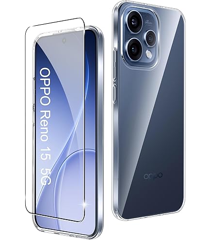 Tieeyivv Magnetische hoes voor Oppo Reno 15 5G, case voor Magsafe met 1 Tieeyivv Magnetische hoes voor Oppo Reno 15 5G, case voor Magsafe met 1