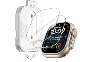 JETech Skärmskydd för Apple Watch Ultra 4/3/2/1 49mm, Enkel Installation