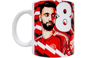 fan originals Manchester Football Legends of United Bruno Fernandes Ceramic Mug