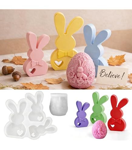 Stampo Per Uova Di Pasqua - Stampo Per Uova Di Pasqua, Silicone Per Uova Di Pasqua, Stampo Per Cioccolato In Silicone Per Uova, Strumenti Per La Cottura Fai Te Forniture Per Cucinare