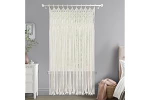 EurHomePlus Arazzo da parete, grande tessuto macramè, per porta, in cotone, per camere, feste di nozze