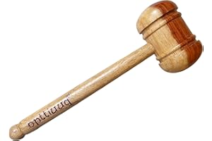 Opttiuuq Qvu wooden cricket bat mallet.