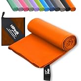 HiiPeak Microfibre Towel Compact and Lightweight Microfibre Towels Fitness Quick-Drying Microfibre Bath Towel Absorbent Sports Towel Swimming and Gym Towel