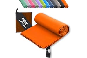 HiiPeak Serviette Microfibre Séchage Rapide, Serviette Sport Musculation Homme et Femme, Serviette de Bain Microfibre Parfait pour Voyage, Fitness, Piscine et Plage
