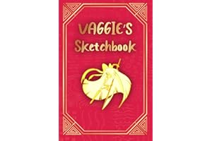 VAGGIE SKETCHBOOK - A BOOK TO CREATE YOUR OWN ARTWORK FOR ANIMATION FANS: VAGGIE'S SKETCHBOOK - HOTEL STYLE perfect gift for super fans of animation. 100 framed blank pages