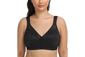 DotVol Femme Soutien-Gorge correcteur de Posture Avant sans Fil Bra Minimiseur Confortable