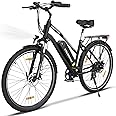 COLORWAY 28" Electric Bike, EBike with 36V 15Ah Removable Battery, Smart DISPLAY, Pedal Assist, 7-Speed, City Bike with 250W motor, Suitable for men and women range up to 45-100km.