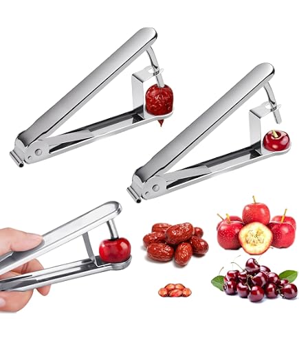 Dénoyauteur Cerises & Olives SECRETDRESSING - Extracteur Noyaux Ergonomique - Simple Et Efficace