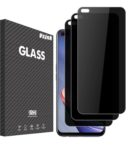 WFTE [2-Pezzi Vetro Temperato Per OPPO Reno4 Z 5G