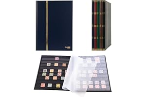 Prophila Collection A4 classificatori 16 pagine nere, blu colori