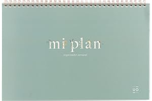 UO Organizador Semanal Planificador- Silvestre. Días sin numerar, 60 páginas, papel de calidad 90gr, 280x180mm