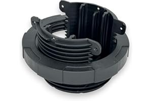 CETA COMPOSITE DECKING Ceta Adjustable Decking Pedestal, Adjustable Height 15mm to 55mm, Pack of 15-30-60, Shed Base, Riser Bearing Support, Shed Support, Feet Suitable for DIY Projects, Deck Levelling, Shed Levelling (15)