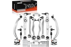 Frankberg Braccio di comando Sentenza Anteriore Compatibile con A4 8E2 8EC B6 B7 2000-2008 A4 Avant 8ED 8E5 B6 B7 2001-2008 A4 Auto cabrio 8H7 B6 8HE B7 2002-2009 Sostituisci# 8E0498998