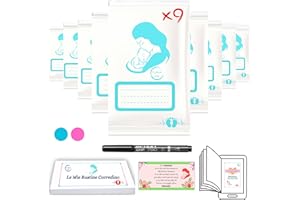 E-planet shop bustine corredino neonato ospedale- Utili per la borsa parto -Sacchetti nascita bimbo - Idee regalo - sacchetti cambio neonato ospedale (Azzurro 9 con pennarello)