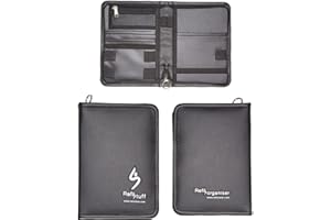 REFSTUFF REFSCORER RefSorganizer – Cartera organizadora para árbitro de fútbol (vacío, no incluye equipo)