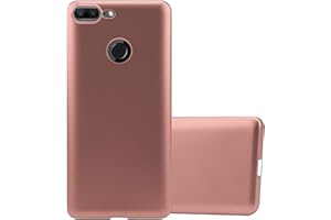 Cadorabo Funda para Honor 9 Lite en Metallic Oro Rosa - Cubierta Proteccíon de Silicona TPU Delgada e Flexible con Antichoque - Gel Case Cover Carcasa Ligera